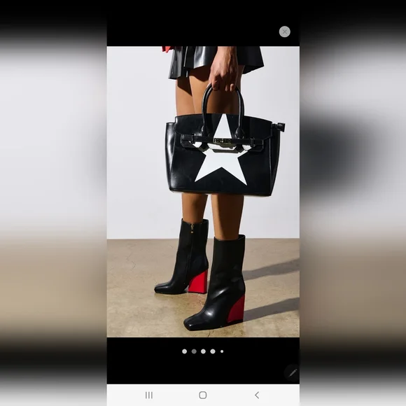 AZALEA WANG NOTEBOOK BLACK BOOT - Picture 6 of 7